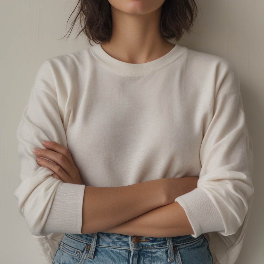 Close-up of a person's bare feet standing on smooth wooden floor in a beam of warm sunlight, representing mindful movement and body awareness